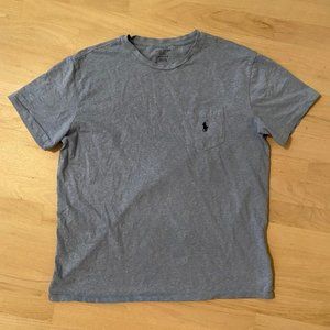 Polo Ralph Lauren light blue pocket tee size Large